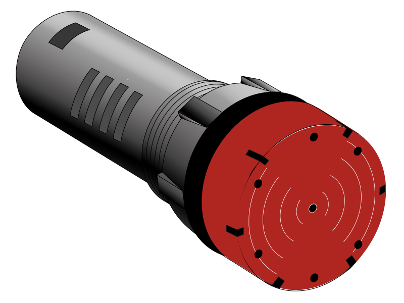 Звонок с подсветкой, 80 дБ Звонок с подсветкой, 80 дБ