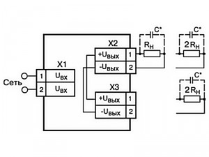 Схема подключения БП04