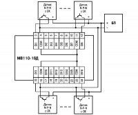Схема подключения МВ110-224.16Д