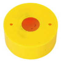 Защитный кожух-рамка, желтый, 60 мм