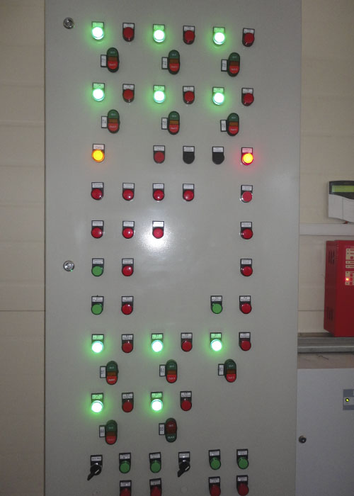 Система управления вентиляцией и сигнализацией на Киреевском заводе легких металлоконструкций